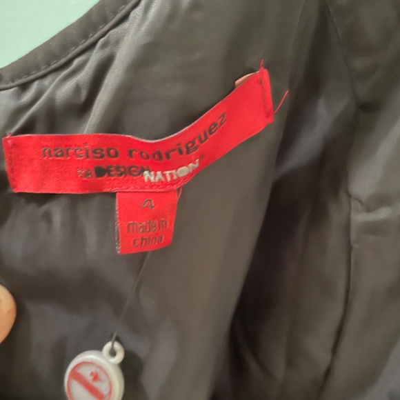 Narciso Rodriquez for Design Nation NWT  Fitted Tweed Dress Size 4 - Picture 4 of 7